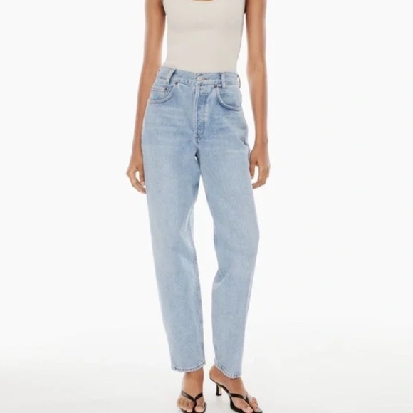 AgoldeTapered Denim Jeans Size 24